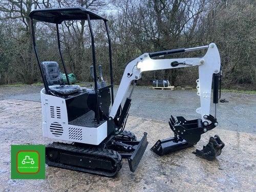 JPC KV12 MINI DIGGER 1-TON 2025 SIMPLY AFFORDABLE 3 BUCKETS SOLD