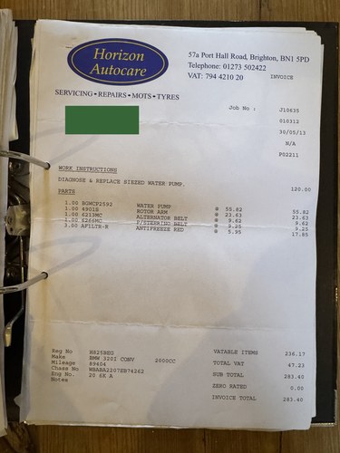 1990 BMW E30 320i Convertible Automatic zum Verkauf (Bild 195 von 210)