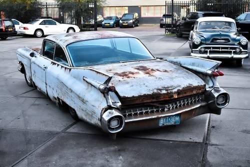 1959 Cadillac Coupe de Ville 390CI V8 zum Verkauf (Bild 10 von 36)