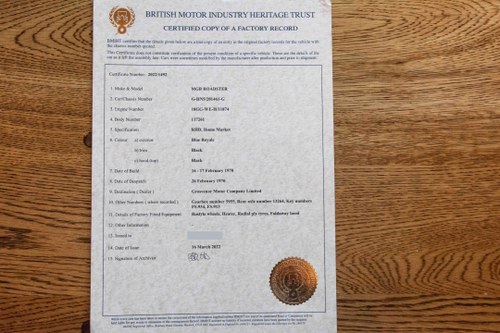 1970 MG MGB Roadster à venda (imagem 82 de 90)