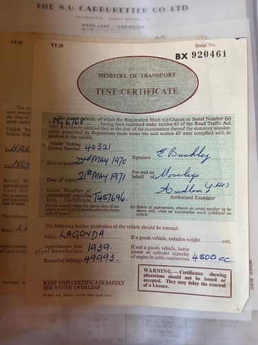 1939 Lagonda V12 Drophead Coupé zum Verkauf (Bild 113 von 219)