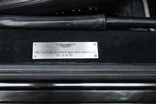 2002 Aston Martin DB7 Vantage Keswick Special Commission Car 6 of 10 For Sale (picture 30 of 253)