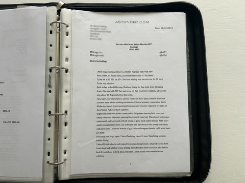 2002 Aston Martin DB7 Vantage Keswick Special Commission Car 6 of 10 For Sale (picture 238 of 253)