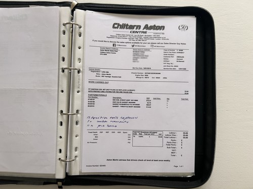 2002 Aston Martin DB7 Vantage Keswick Special Commission Car 6 of 10 For Sale (picture 243 of 253)