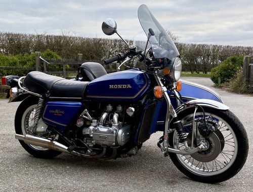 1977 Honda Goldwing GL1000 and Watsonian Side Car En venta (imagen 11 de 38)