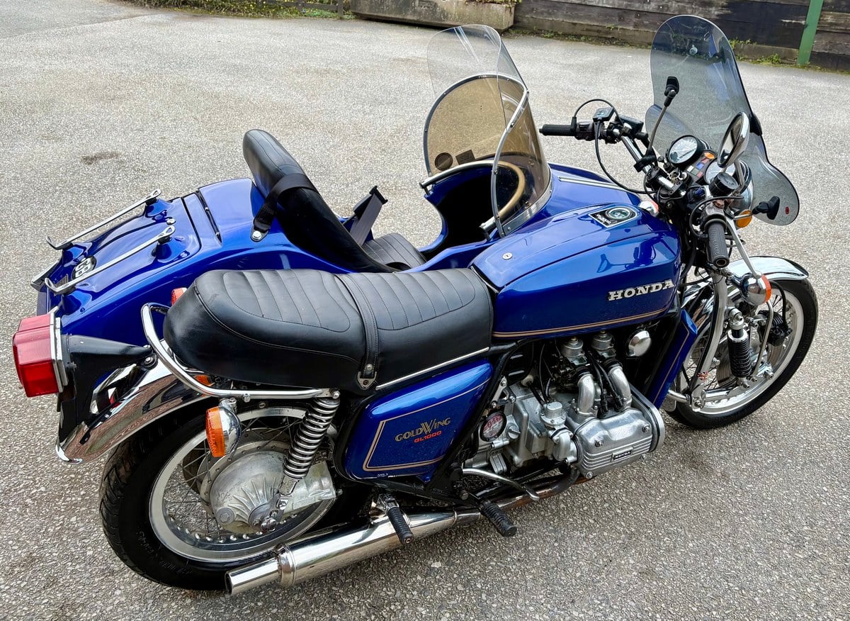 1977 Honda Goldwing GL1000 And Watsonian Side Car Venda Em Leil o 1977-honda-goldwing-gl1000-and-watsonian-side-car-venda-em-leil-o