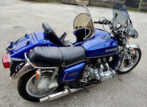 1977 Honda Goldwing GL1000 and Watsonian Side Car En venta (imagen 13 de 38)