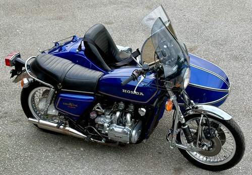 1977 Honda Goldwing GL1000 and Watsonian Side Car En venta (imagen 18 de 38)