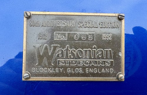 1977 Honda Goldwing GL1000 and Watsonian Side Car En venta (imagen 34 de 38)