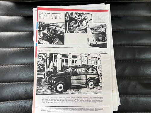 1955 Fiat 500C Topolino à venda (imagem 100 de 113)