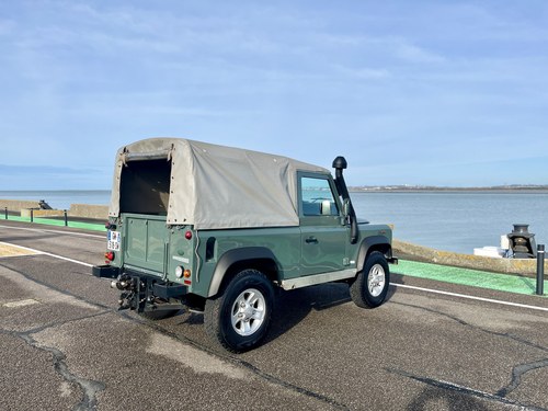 2008 Land Rover Defender 90 TD4 Soft Top with matching Sankey Trailer zum Verkauf (Bild 15 von 140)