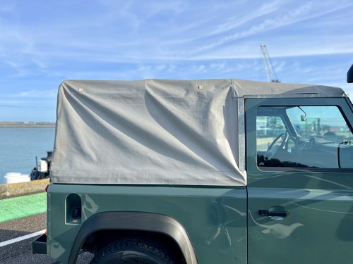 2008 Land Rover Defender 90 TD4 Soft Top with matching Sankey Trailer zum Verkauf (Bild 51 von 140)