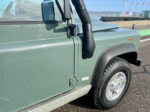 2008 Land Rover Defender 90 TD4 Soft Top with matching Sankey Trailer zum Verkauf (Bild 65 von 140)