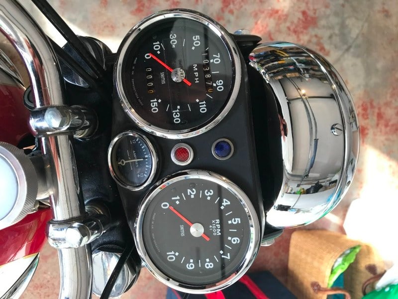 1970 Triumph Trident 750 Rouge