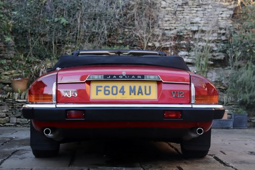 1989 Jaguar XJ-S V12 Convertible For Sale (picture 22 of 310)