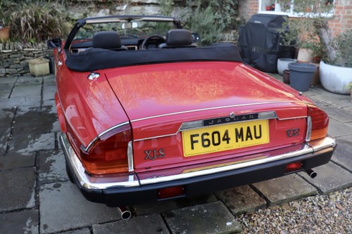 1989 Jaguar XJ-S V12 Convertible For Sale (picture 149 of 310)