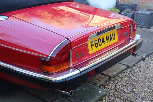 1989 Jaguar XJ-S V12 Convertible For Sale (picture 154 of 310)