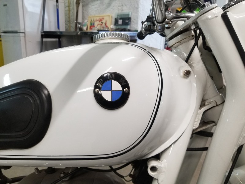 1955 BMW R 50 500 BLANC