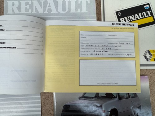 1990 Renault 5 GT Turbo Phase 2 For Sale (picture 161 of 178)