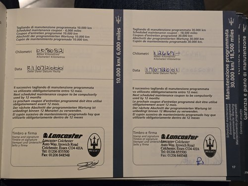 2000 Maserati 3200GT Automatica zum Verkauf (Bild 100 von 114)