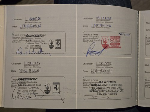 2000 Maserati 3200GT Automatica zum Verkauf (Bild 102 von 114)