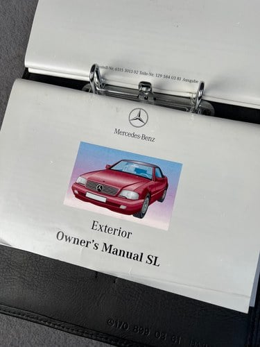 1998 Mercedes-Benz R129 SL500 40th Anniversary Special Edition In vendita (immagine 257 di 273)
