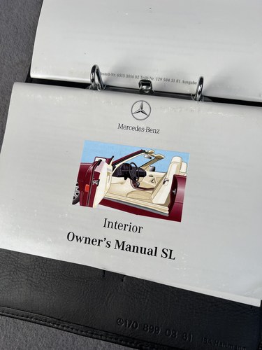 1998 Mercedes-Benz R129 SL500 40th Anniversary Special Edition In vendita (immagine 258 di 273)