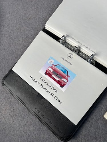 1998 Mercedes-Benz R129 SL500 40th Anniversary Special Edition In vendita (immagine 259 di 273)