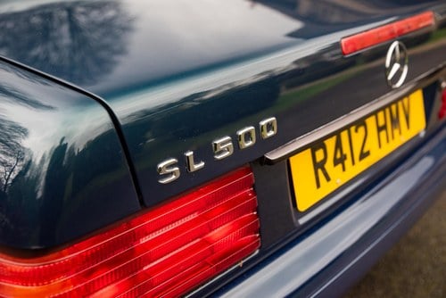 1998 Mercedes-Benz R129 SL500 40th Anniversary Special Edition In vendita (immagine 192 di 273)