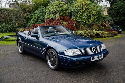 1998 Mercedes-Benz R129 SL500 40th Anniversary Special Edition In vendita (immagine 4 di 273)