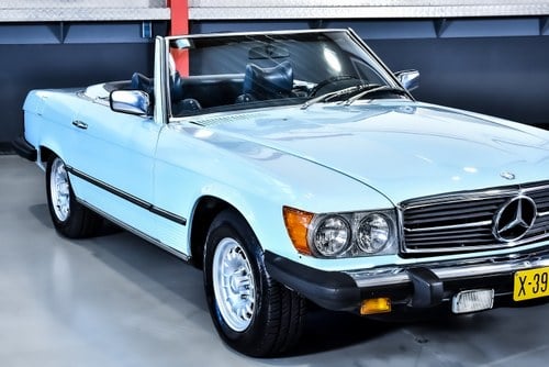 1978 Mercedes-Benz R107 450SL 4,5L V8 à vendre (picture 69 of 148)