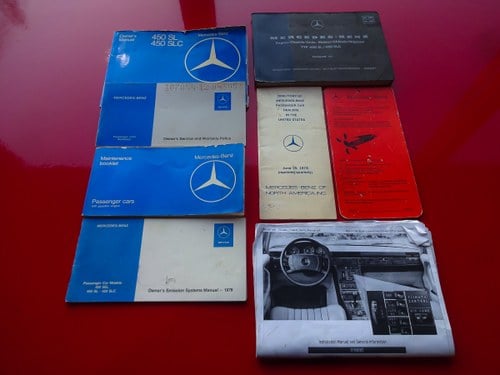 1978 Mercedes-Benz R107 450SL 4,5L V8 à vendre (picture 117 of 148)