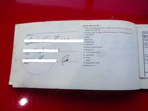 1978 Mercedes-Benz R107 450SL 4,5L V8 à vendre (picture 119 of 148)