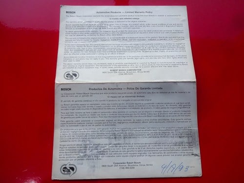 1978 Mercedes-Benz R107 450SL 4,5L V8 à vendre (picture 132 of 148)