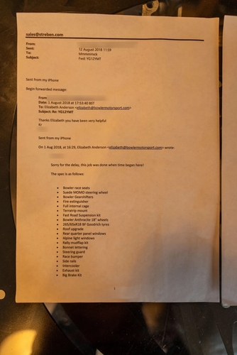 2012 Land Rover Defender Bowler Rally Challenge (1 of 15) à venda (imagem 90 de 98)