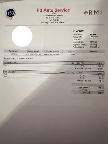 1996 BMW E36 318i Convertible Automatic à venda (imagem 43 de 49)