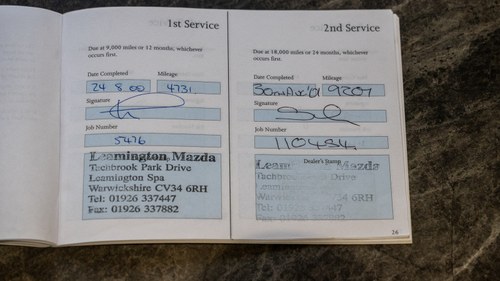 1999 Mazda MX-5 Mk2 Sport + Factory hard top à vendre (picture 203 of 216)