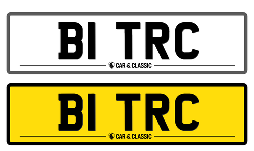 Private Registration Set: B1 TRC - D4 TRC - F4 TRC zum Verkauf (Bild 1 von 6)