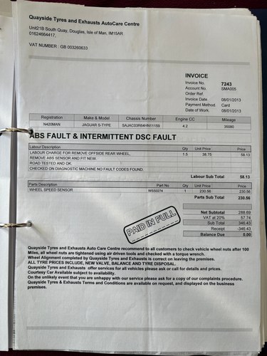 2004 Jaguar S-Type 4.2 V8 Sport For Sale (picture 371 of 445)