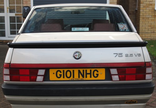 1990 Alfa Romeo 75 2.5L V6 Automatic For Sale (picture 89 of 129)