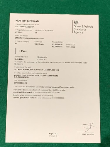 2019 Range Rover Velar R-DYN SE D2 For Sale (picture 47 of 59)