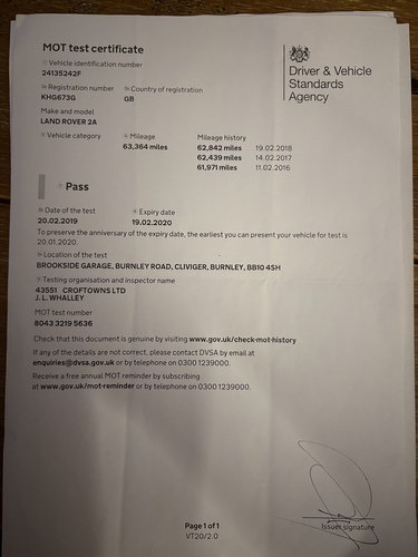 1970 Land Rover Series IIA 88" Te koop (foto 124 van 129)