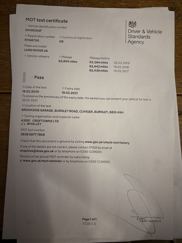 1970 Land Rover Series IIA 88" Te koop (foto 125 van 129)