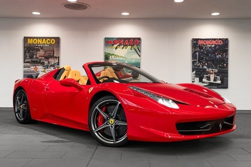 2013 Ferrari 458 Spider For Sale