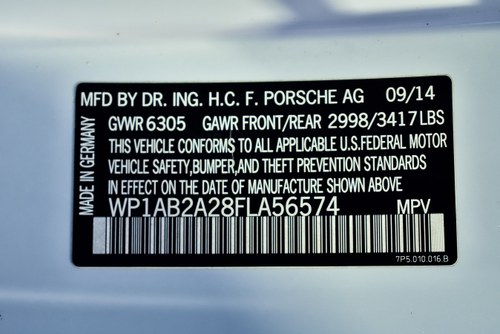 2015 Porsche Cayenne S SUV 3,6L V6 For Sale (picture 78 of 85)