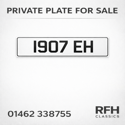 1907 EH Private Plate SÅLD
