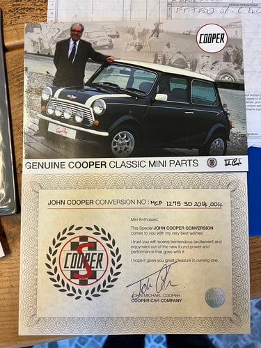 1996 Rover Mini Cooper 35 à venda (imagem 184 de 196)