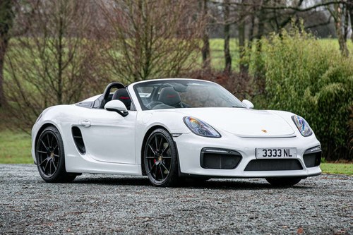 2016 PORSCHE BOXSTER SPYDER 981 Te koop bij veiling