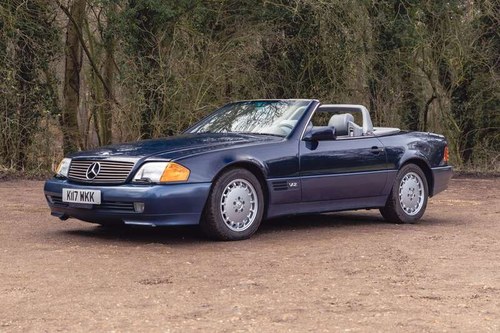 1993 MERCEDES SL600 Cabriolet Vente aux enchères