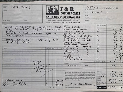 1967 Land Rover Series IIA 88" zum Verkauf (Bild 85 von 90)